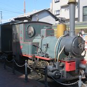 道後温泉駅に展示されていました