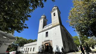 コロニアの町の中心にあります。ウルグアイ最古の教会だそうです