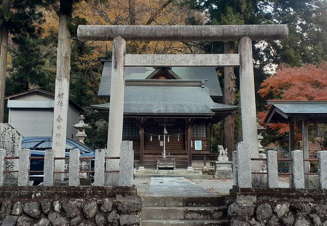 春日神社 檜原村本宿