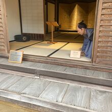 お客様用の入口