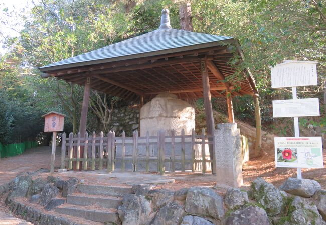 道後公園の北側にあり