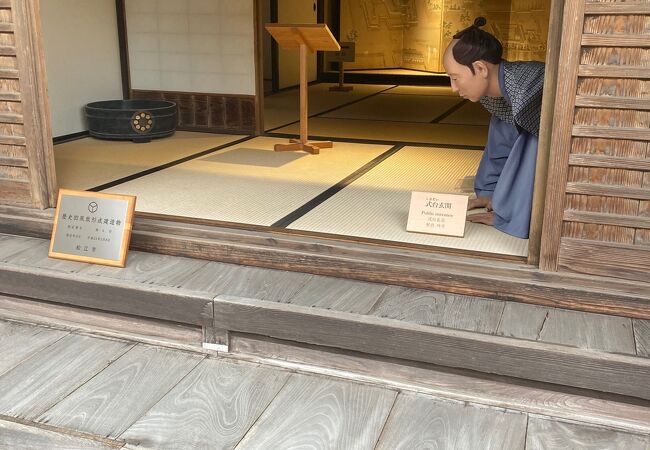 松江城の近くです