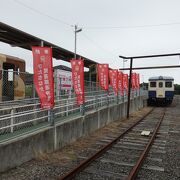 懐かしい車両が鎮座しています