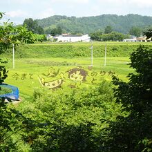 小野川温泉田んぼアート