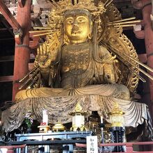 《東大寺》「大仏殿」の「虚空蔵菩薩」