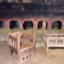 スヴァネティ地方独特の家屋の造りです。