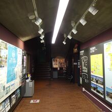 外海歴史民俗資料館内