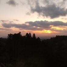 客室の窓からの景色もいいですよ。