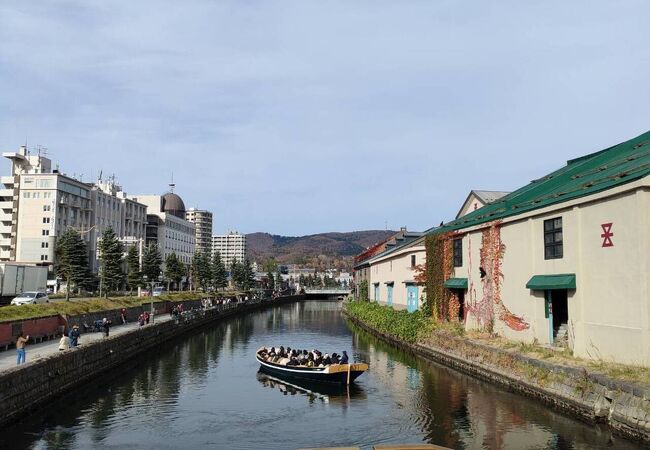 小樽運河でも人気のスポット