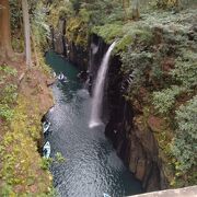 高千穂峡の名物滝