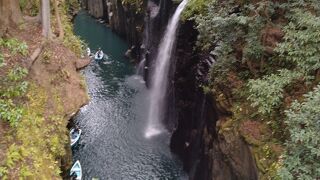 高千穂峡の名物滝