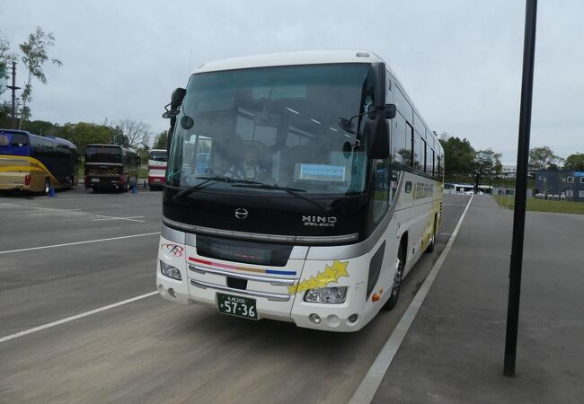 エスコンフィールド北海道から新千歳空港空港まで乗車