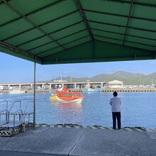 青海島観光汽船 青海島一周航路