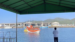 青海島観光汽船 青海島一周航路