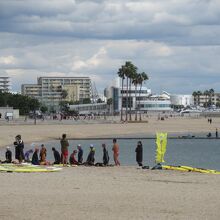 ライフセービングの方々