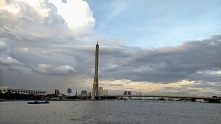 バンコク市内を流れる川