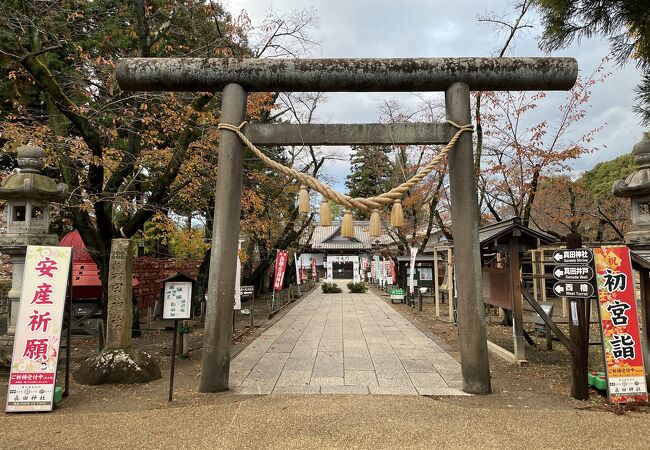 上田城本丸跡にある