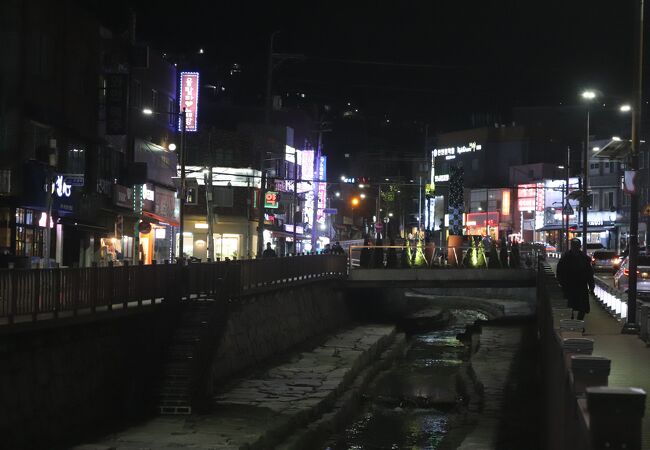 釜山駅近く