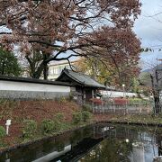 取り壊された上田城に代わり藩主が住んだ屋敷