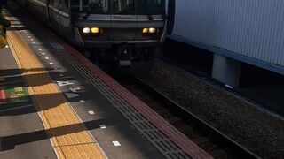 2022年１月３日の西明石13時32分発新快速敦賀行きの様子について