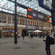 清掃が行き届いる清潔な駅