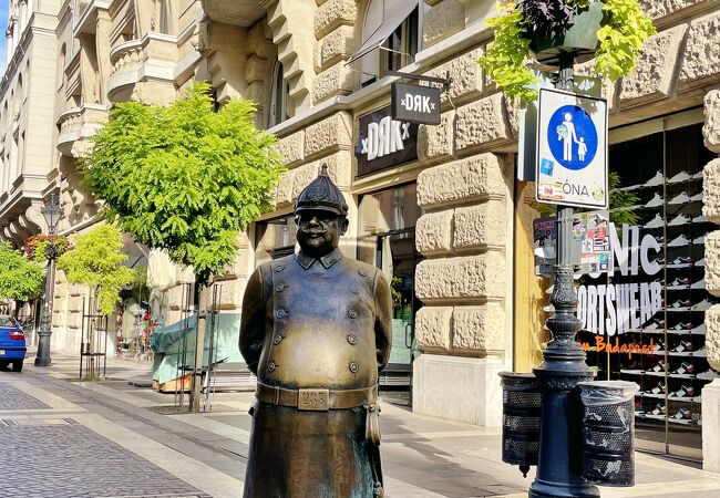 The Fat Policeman Statue