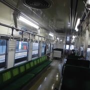 駅名とキャラがついてた電車に乗った