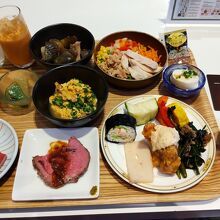 朝食一例です。