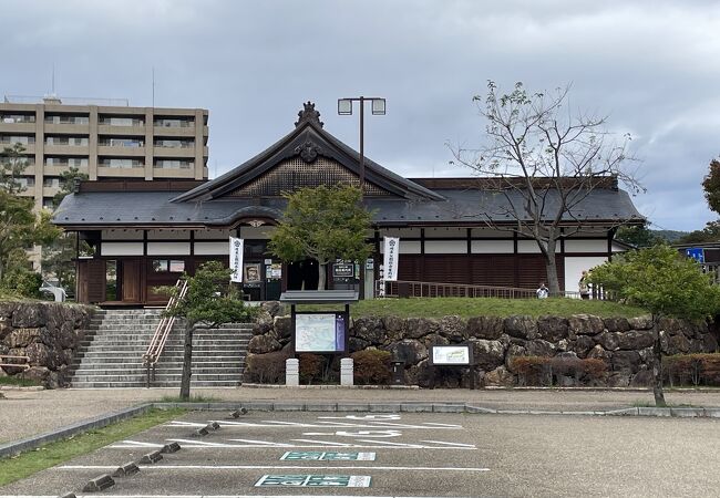 岐阜公園内にある便利な案内所