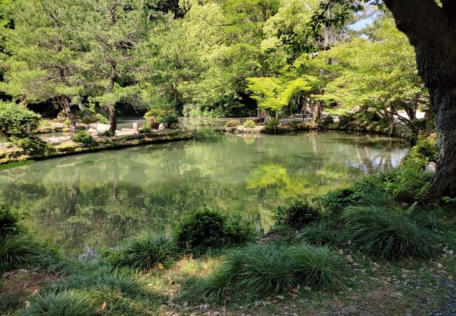 旧金谷御殿の庭園だった場所です