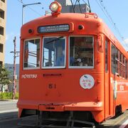 ご当地電車「みかん電車」に会えてラッキー！