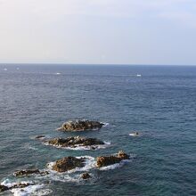 灯台からの函館方面の眺め