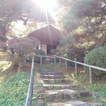 藩主の茶屋として使われていた洗心亭