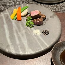 美味しいステーキ