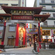 夕方の中華門玄武門