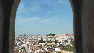 リスボン市街が見渡せます