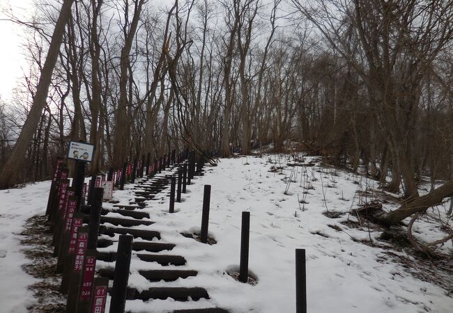 ズリ山階段 (ズリ山展望広場)