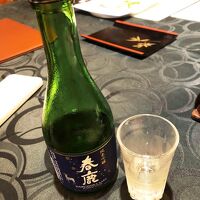 《さるさわ池よしだや》寧楽にて夕食…日本酒「春鹿」