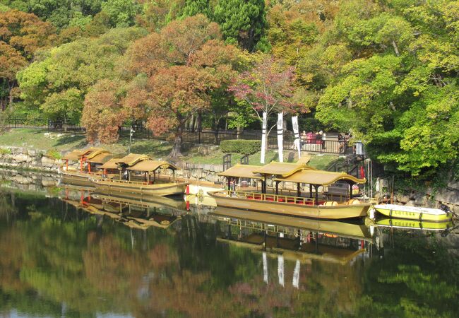 大阪城のお濠めぐり