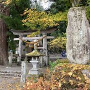 白川郷にある神社。