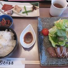 近江牛モモあみ焼き御膳