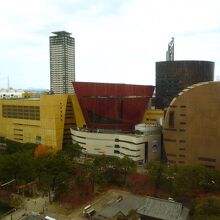 北側　リバーウォーク北九州のビル群