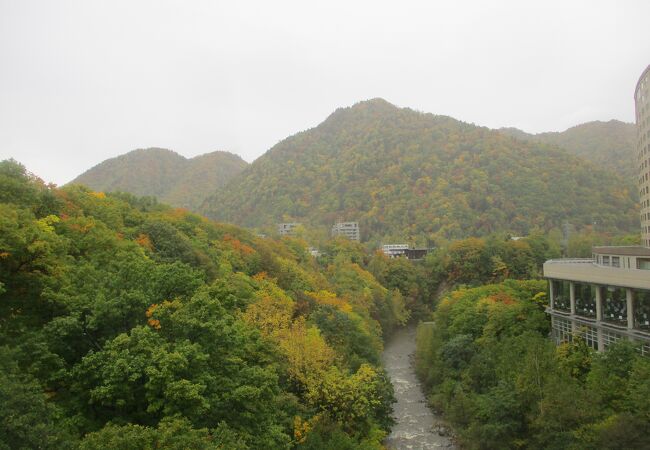 秋の定山渓