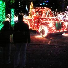 車に乗って撮影出来ます