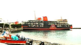 東京湾フェリー船(金谷港)；黒船しらはま丸