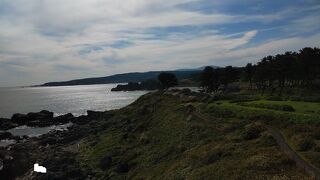 広大な海の景色が楽しめた