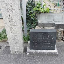 後藤象二郎誕生地碑