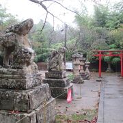 松江城・城下を守る稲荷神社なのね
