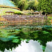 名水百選 数あれど景観は特撰です！　～　霧島山麓丸池湧水（丸池公園）◎
