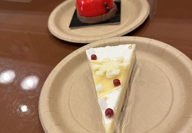 ケーキが美味しい